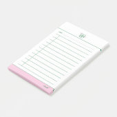 Four clover luck daily checklist  ポストイット (アングル)