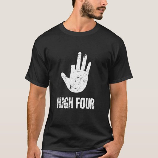Four     Cut Off Finger     Amputated Missing Fing Tシャツ (正面)