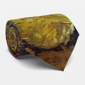 Four Cut Sunflowers絵画's Vincent vanゴッホ ネクタイ (ロール)