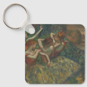 Four Dancers by Edgar Degas, Ballet Fine Art キーホルダー (正面)