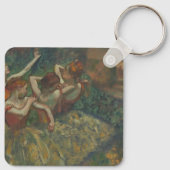 Four Dancers by Edgar Degas, Ballet Fine Art キーホルダー (裏面)