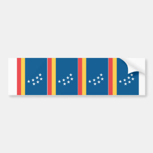 FOUR Durham Flag バンパーステッカー