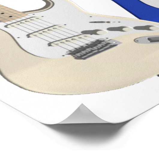 Four, electric guitars ポスター (角)