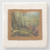 Four Elements - Earth - Coaster ストーンコースター (正面)