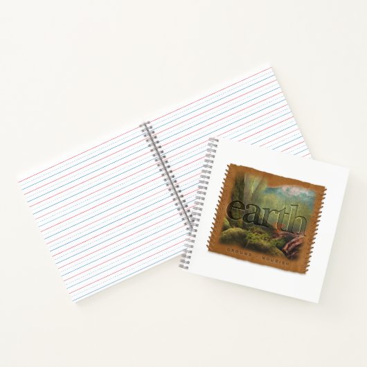Four Elements - Earth - Journal ノートブック (内部)