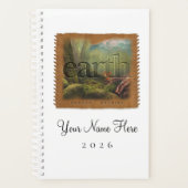 Four Elements - EARTH - Personalized Day Planner プランナー手帳 (正面)