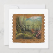 Four Elements - EARTH - Personalized Notecard ノートカード (正面)