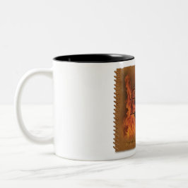 Four Elements - Fire - Coffee Mug ツートーンマグカップ