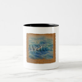 Four Elements - Water - Coffee Mug ツートーンマグカップ