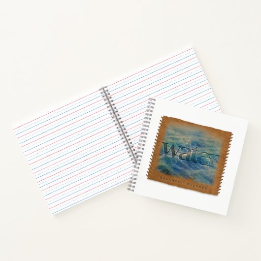 Four Elements - Water - Journal ノートブック (内部)