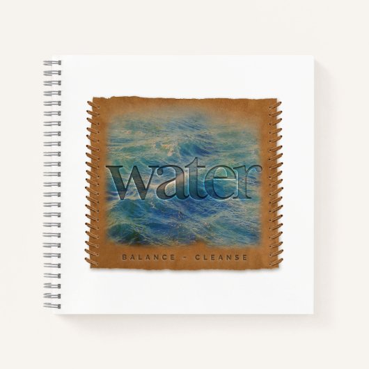Four Elements - Water - Journal ノートブック (正面)