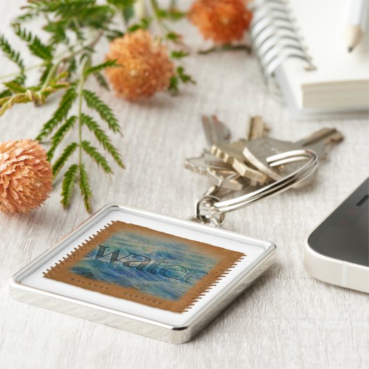 FOUR ELEMENTS - Water - Keychain キーホルダー (側面)