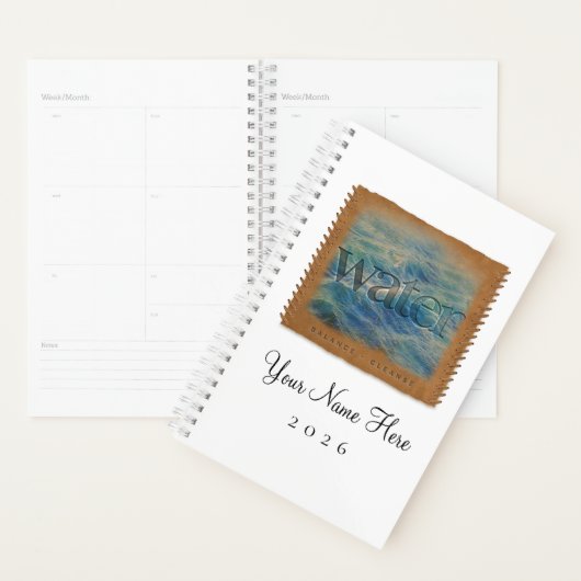 Four Elements - WATER - Personalized Day Planner プランナー手帳 (ディスプレー)