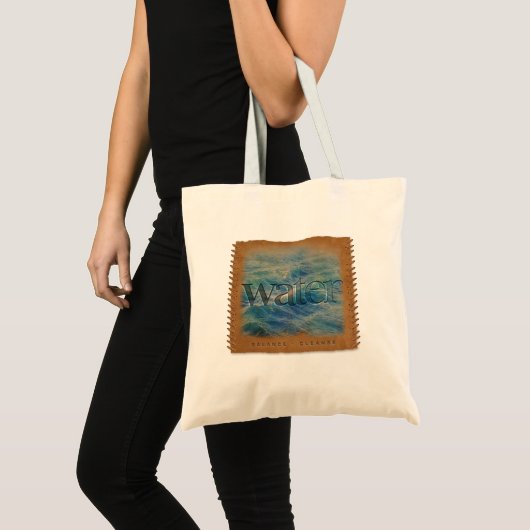 Four Elements - Water - Tote Bag トートバッグ (正面(商品))
