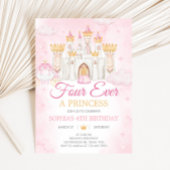 Four Ever a Princess Birthday Party 招待状