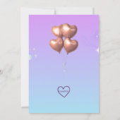 Four-Ever Golden KPOP Birthday  招待状 (裏面)