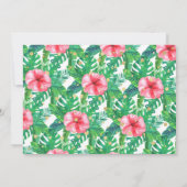 Four Ever Wild Daugust Girls 4th Birthday写真 招待状 (裏面)