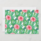 Four Ever Wild Girls 4th Birthday Photo 招待状 (裏面)