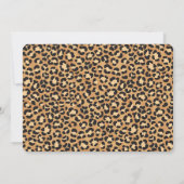 FOUR Ever Wild Safari 4th Birthday Photo 招待状 (裏面)