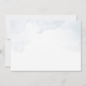 Four Ever Wild Woodland Animals 4th Birthday Photo 招待状 (裏面)