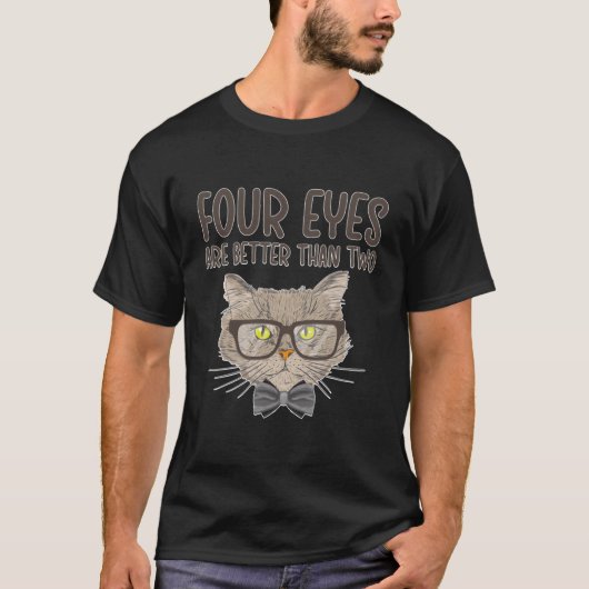 Four Eyes Optician Opticianry Opticians Tシャツ (正面)