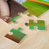 Four Family Photos ジグソーパズル (側面)