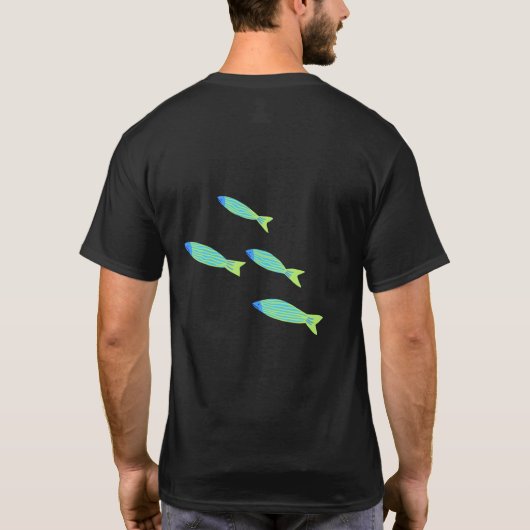 Four fish yah mon tシャツ (裏面)