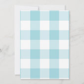 FOUR fourth birthday invitation for boys 招待状 (裏面)