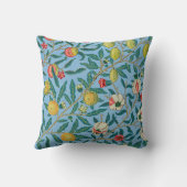 Four Fruits、William Morrisによるパターン クッション (裏面)