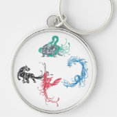 Four Gods キーホルダー (正面)