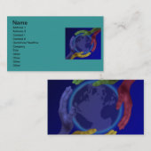 Four Hands on Earth名刺 名刺 (正面/裏面)