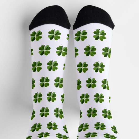 Four Leaf Clover ソックス (上部)