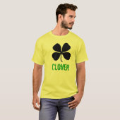 Four_Leaf_Clover_11のクローバー Tシャツ (正面フル)