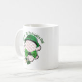 Four Leaf Clover Frame St Patrick's Day コーヒーマグカップ (正面左)