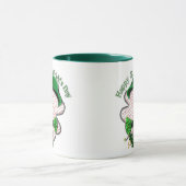 Four Leaf Clover St Patrick's Day Photo マグカップ (中央)