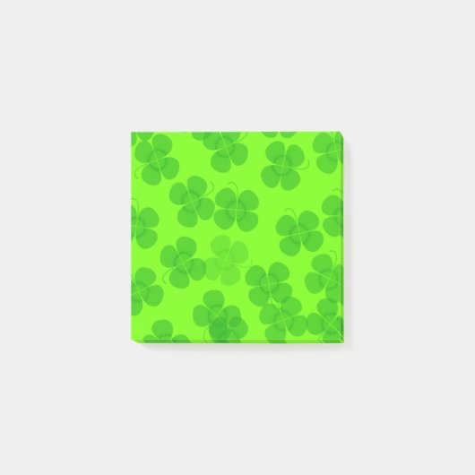Four Leaf Clovers Post it Notes ポストイット (正面)