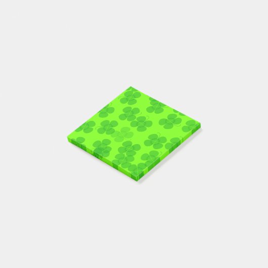 Four Leaf Clovers Post it Notes ポストイット (アングル)