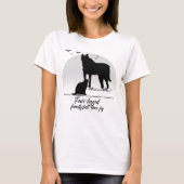 Four-legged family, full-time joy tシャツ (正面)