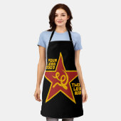 Four legs good エプロン (着用した状態)