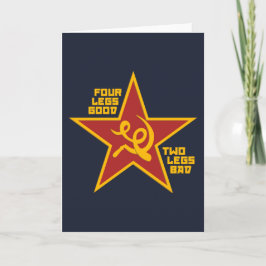 Four legs good カード