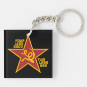 Four legs good キーホルダー (裏面)