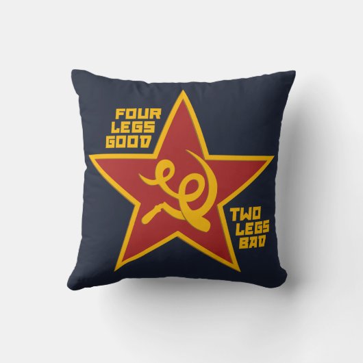 Four legs good クッション (裏面)