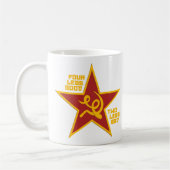 Four legs good コーヒーマグカップ (左)