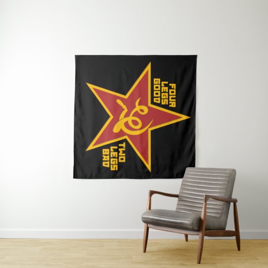 Four legs good タペストリー (インサイチュ(横))