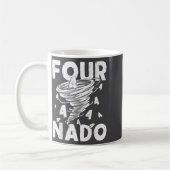 Four Nado Fournado 4th Birthday 4 Years Old  コーヒーマグカップ (左)