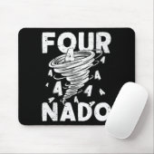 Four Nado Fournado 4th Birthday 4 Years Old  マウスパッド (マウス)