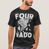 Four Nado Fournado 4th Birthday 4 Years Old  Tシャツ (正面)