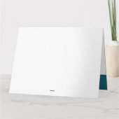 FOUR Photoletters Pink Girls 4th Birthday Card カード (裏面)