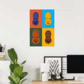 FOUR POTS ポスター (ホームオフィス)