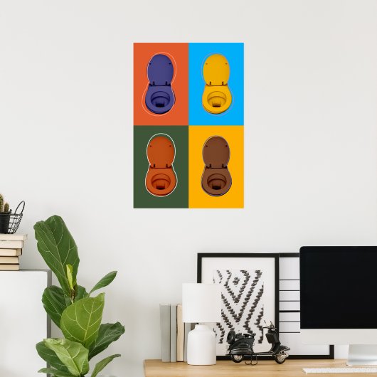 FOUR POTS ポスター (ホームオフィス)